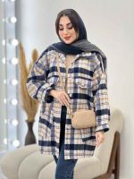 شکت چهارخونه جیب نما جانان کد 5669 - تصویر 25