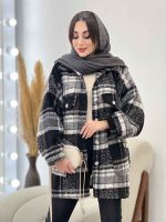 شکت چهارخونه جیب نما جانان کد 5669 - تصویر 4