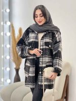 شکت چهارخونه جیب نما جانان کد 5669 - تصویر 13
