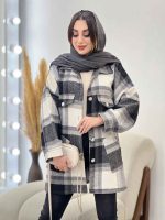 شکت چهارخونه جیب نما جانان کد 5669 - تصویر 20