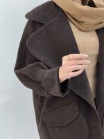 پالتو یقه انگلیسی دو جیب کد4234 - تصویر 6