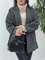 پالتو دو دکمه مهشید کد 5682 - تصویر 20