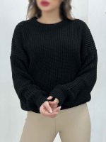 بافت یقه گرد لیدیا کد 5691 - تصویر 5