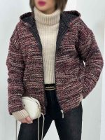 سوئیشرت بوکله جلو جیب کد 5588 - تصویر 2