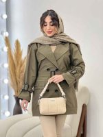 بارانی سر جیب دوبله هلنا کد 5676 - تصویر 18