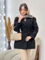 بارانی سر جیب دوبله هلنا کد 5676 - تصویر 11