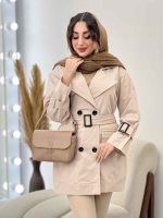 بارانی سر جیب دوبله هلنا کد 5676 - تصویر 16