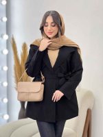 بارانی دوخت دار دو جیب کد 5500 - تصویر 4