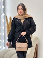 بارانی کمر گت دل آرا کد 5737 - تصویر 4