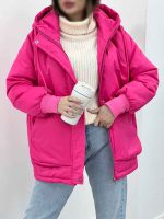 کاپشن کلاهدار دو جیب کارولینا کد 5744