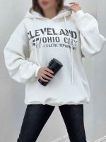 هودی دو جیب Cleveland کد 5749 - تصویر 7