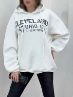 هودی دو جیب Cleveland کد 5749 - تصویر 16