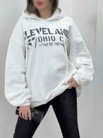 هودی دو جیب Cleveland کد 5749 - تصویر 14