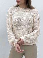 بافت آستین بلند ترنگ کد 5551 - تصویر 4