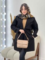 بارانی یقه دوبل باران کد 5541 - تصویر 17