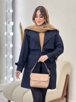 بارانی یقه دوبل باران کد 5541 - تصویر 9