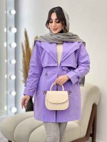 بارانی یقه دوبل باران کد 5541 - تصویر 13