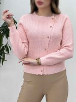 بافت بیسکویتی یقه دالبر کد 5434 - تصویر 21