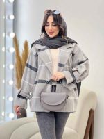 پالتو آستین بند نادیا کد 5778 - تصویر 6