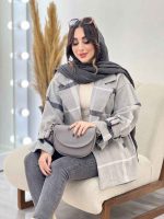 پالتو آستین بند نادیا کد 5778 - تصویر 12