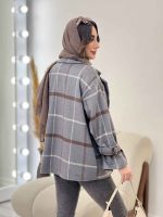 پالتو آستین بند نادیا کد 5778 - تصویر 11