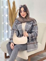 پالتو آستین بند نادیا کد 5778 - تصویر 5