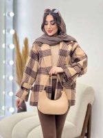 پالتو آستین بند نادیا کد 5778 - تصویر 16