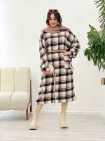پیراهن چهارخونه تک جیب کد 5475 - تصویر 16