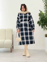پیراهن چهارخونه تک جیب کد 5475 - تصویر 9