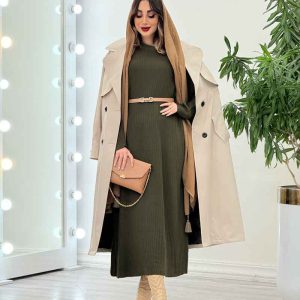 پیراهن بافت نسا کد 5572