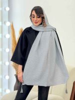 شال پلیسه پانیا کد 5690 - تصویر 19