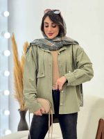 بارانی ژیله جیب دار کد 5719 - تصویر 18