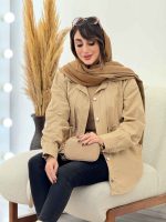 بارانی ژیله جیب دار کد 5719 - تصویر 16