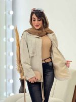 بارانی ژیله جیب دار کد 5719 - تصویر 10
