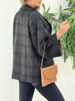 پالتو تک دکمه ملیسا کد 5761 - تصویر 21