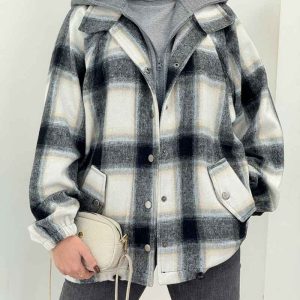 هودی چهارخونه پارلا کد 5781