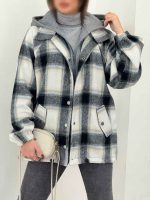 هودی چهارخونه پارلا کد 5781 - تصویر 20