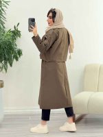 بارانی دو تکه سرشانه پاگن کد 5782 - تصویر 8