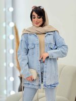 مانتو جین جیب پاکتی شادی کد 5772 - تصویر 14