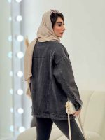 مانتو جین جیب پاکتی شادی کد 5772 - تصویر 9