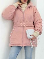 کاپشن کمرکش دو جیب کد 5801 - تصویر 10