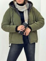 کاپشن کلاهدار سیلیکونی کد 5829 - تصویر 18