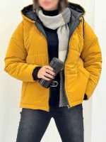 کاپشن کلاهدار سیلیکونی کد 5829 - تصویر 24