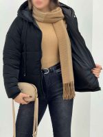 کاپشن کلاهدار سیلیکونی کد 5829 - تصویر 35