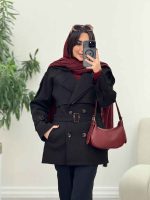 بارانی چهاردکمه تیارا کد 5788 - تصویر 6