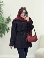 بارانی چهاردکمه تیارا کد 5788 - تصویر 10