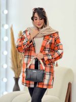 پالتو چهارخونه فرشته کد 5756 - تصویر 15