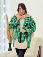 پالتو چهارخونه فرشته کد 5756 - تصویر 11