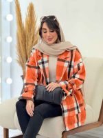 پالتو چهارخونه فرشته کد 5756 - تصویر 20
