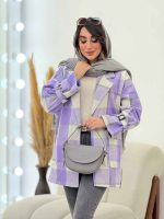 پالتو چهارخونه فرشته کد 5756 - تصویر 26